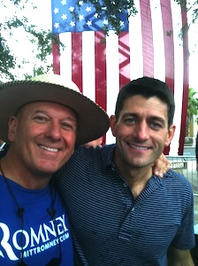 Jim Oddie with Paul Ryan